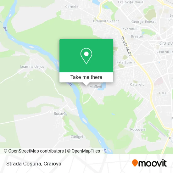 Strada Coșuna map