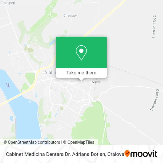 Cabinet Medicina Dentara Dr. Adriana Botian map