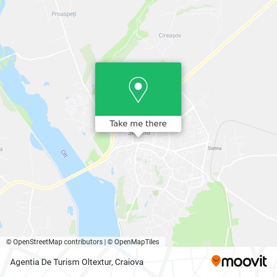 Agentia De Turism Oltextur map