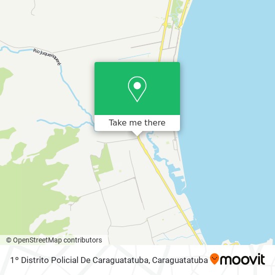 1º Distrito Policial De Caraguatatuba map