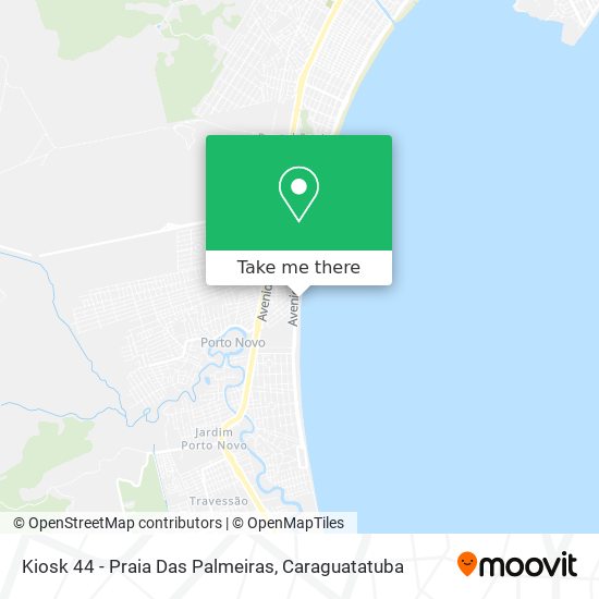Kiosk 44 - Praia Das Palmeiras map