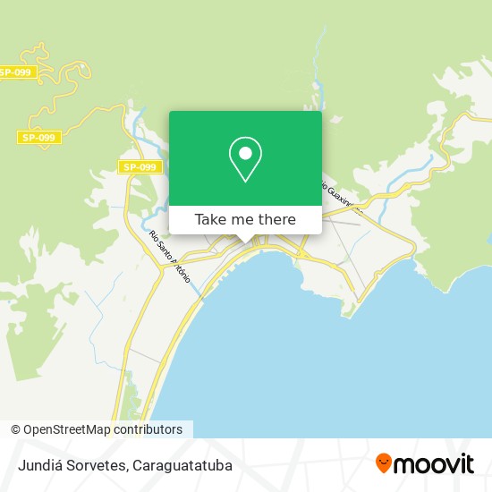 Jundiá Sorvetes map