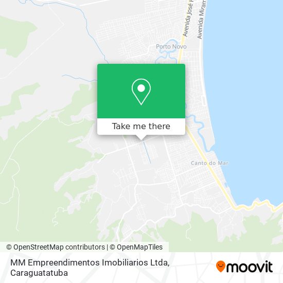 Mapa MM Empreendimentos Imobiliarios Ltda