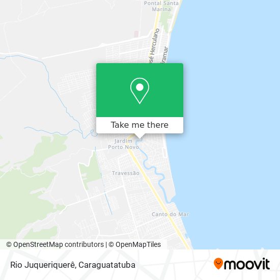Rio Juqueriquerê map