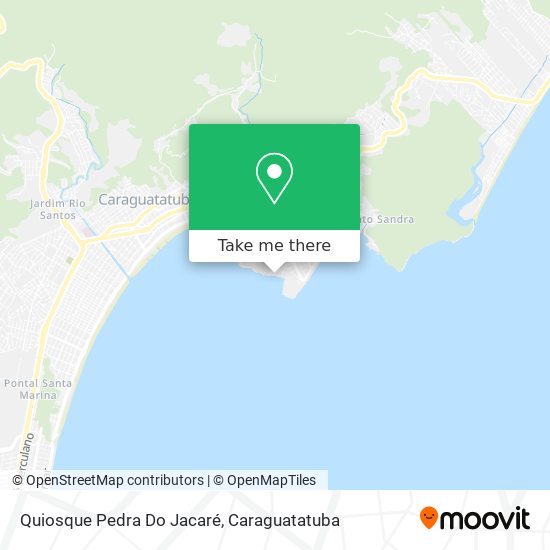 Mapa Quiosque Pedra Do Jacaré