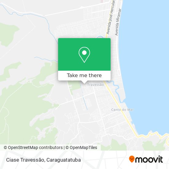 Ciase Travessão map