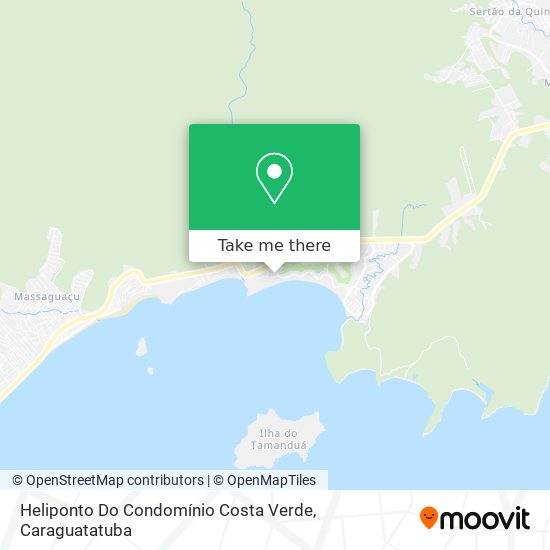 Mapa Heliponto Do Condomínio Costa Verde
