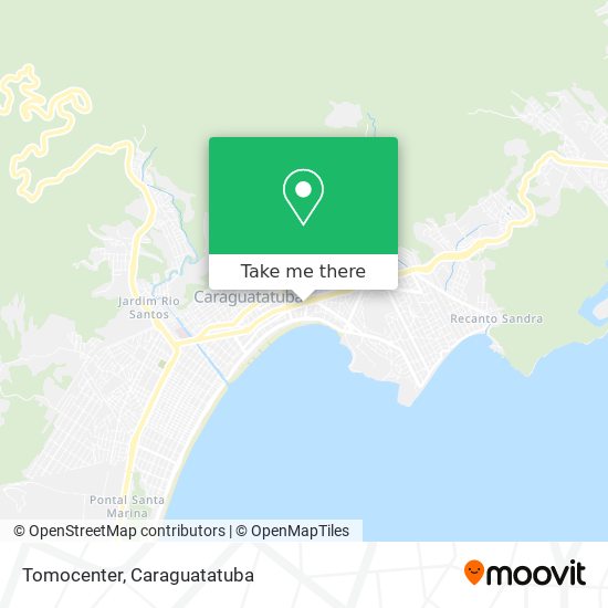 Mapa Tomocenter