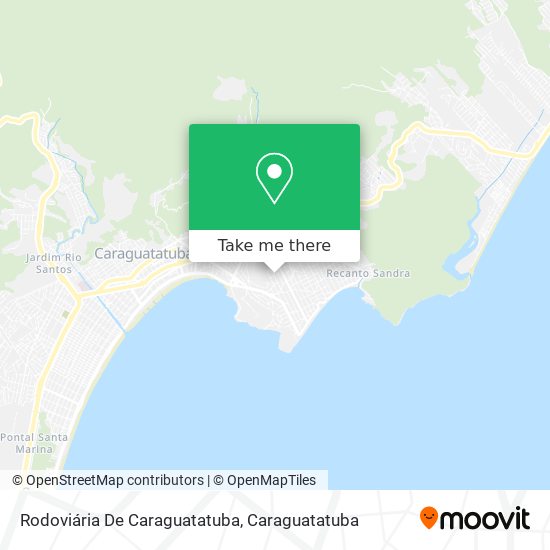 Rodoviária De Caraguatatuba map