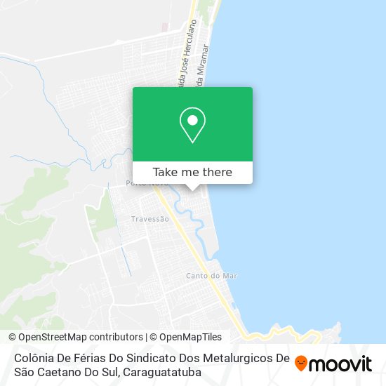 Colônia De Férias Do Sindicato Dos Metalurgicos De São Caetano Do Sul map