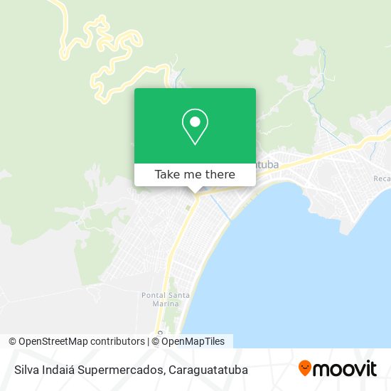 Silva Indaiá Supermercados map