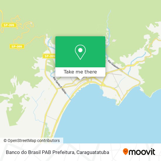 Mapa Banco do Brasil PAB Prefeitura