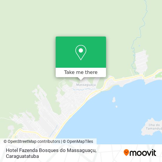 Hotel Fazenda Bosques do Massaguaçu map