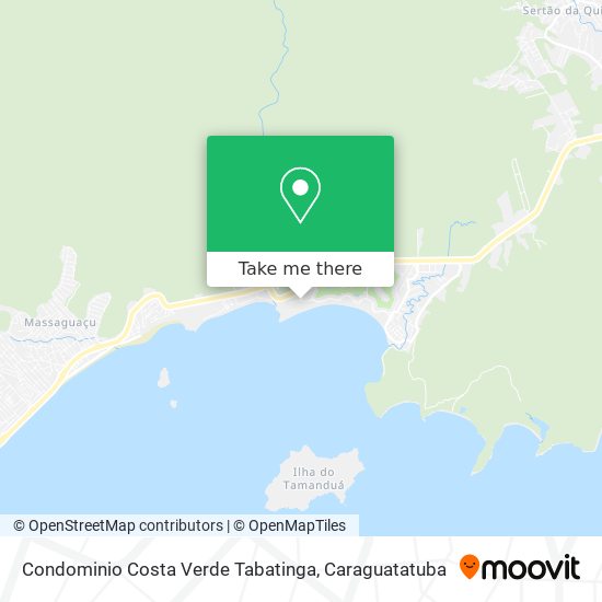 Condominio Costa Verde Tabatinga map