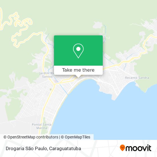 Mapa Drogaria São Paulo