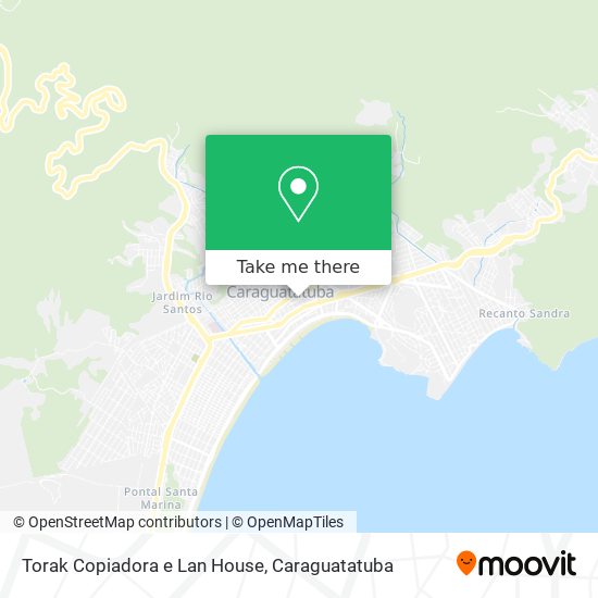 Torak Copiadora e Lan House map