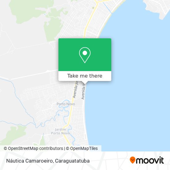 Náutica Camaroeiro map