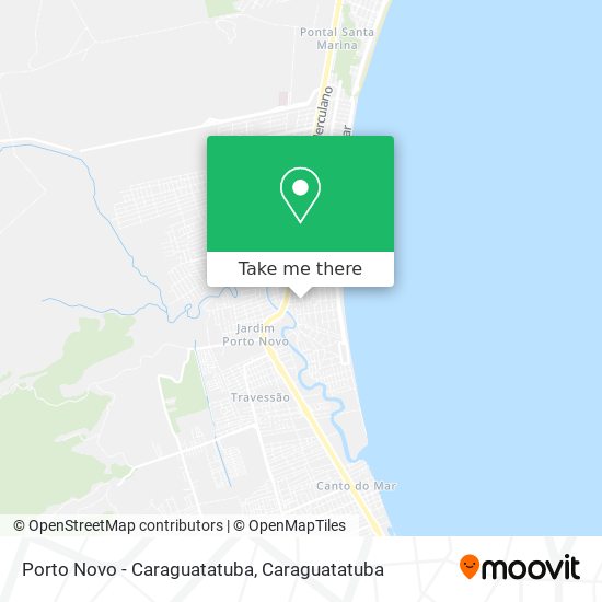 Porto Novo - Caraguatatuba map