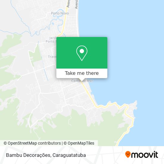 Bambu Decorações map