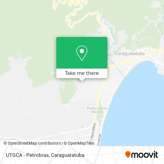 Mapa UTGCA - Petrobras