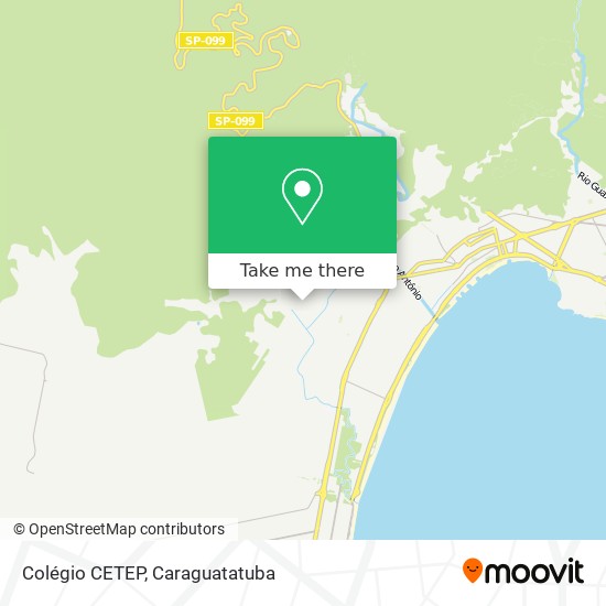 Mapa Colégio CETEP
