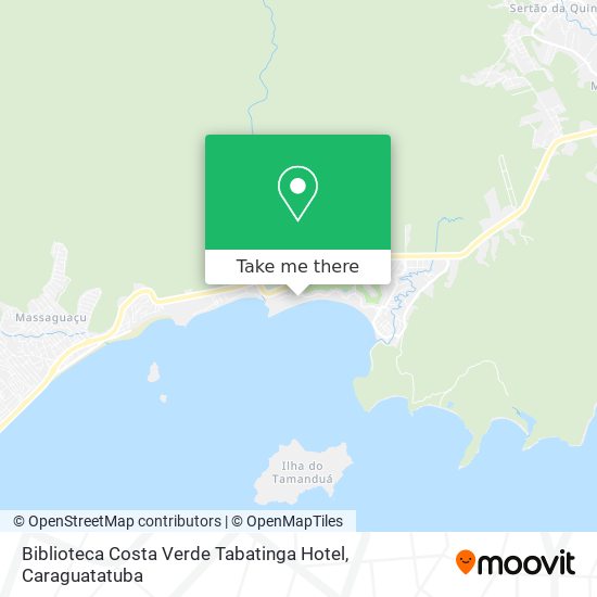 Biblioteca Costa Verde Tabatinga Hotel map