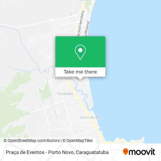 Mapa Praça de Eventos - Porto Novo