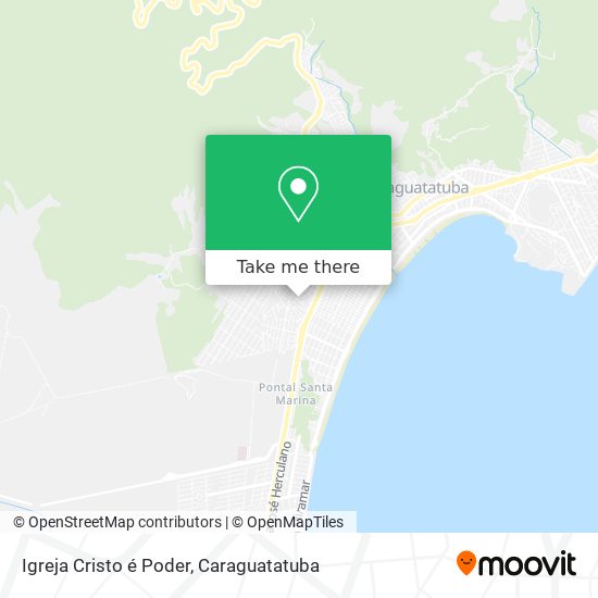 Mapa Igreja Cristo é Poder