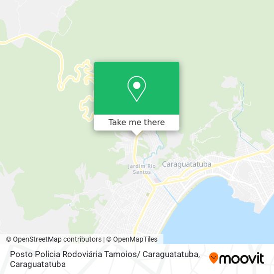 Posto Policia Rodoviária Tamoios/ Caraguatatuba map