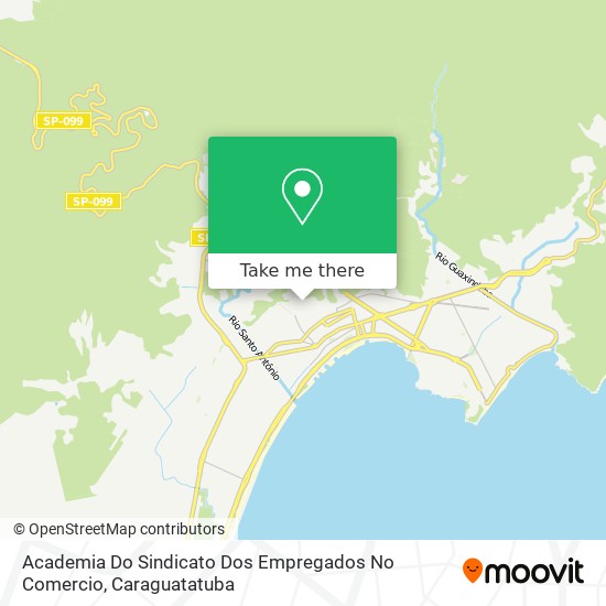 Academia Do Sindicato Dos Empregados No Comercio map