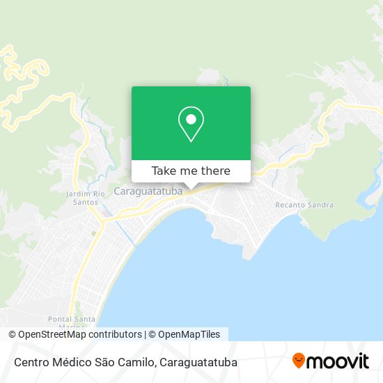 Mapa Centro Médico São Camilo