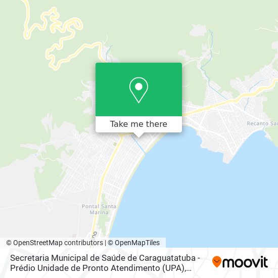 Secretaria Municipal de Saúde de Caraguatatuba - Prédio Unidade de Pronto Atendimento (UPA) map