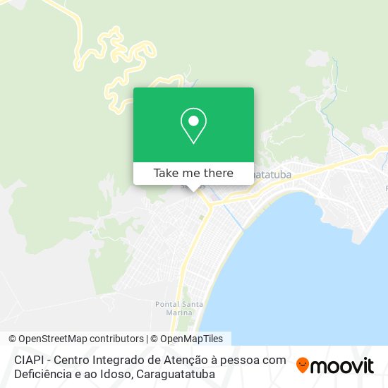 CIAPI - Centro Integrado de Atenção à pessoa com Deficiência e ao Idoso map