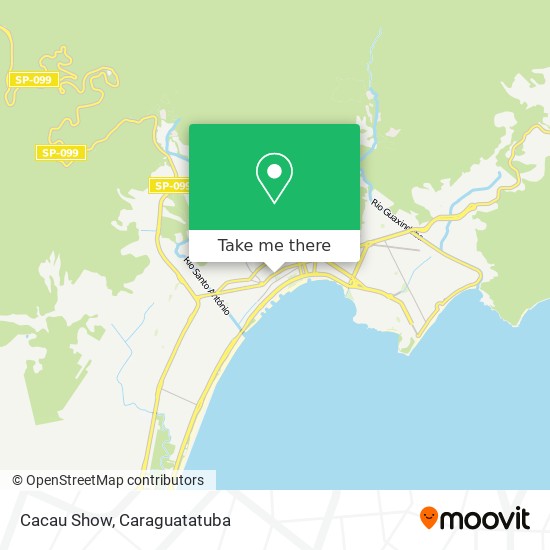 Mapa Cacau Show