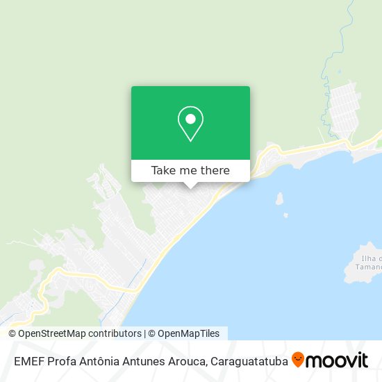 Mapa EMEF Profa Antônia Antunes Arouca