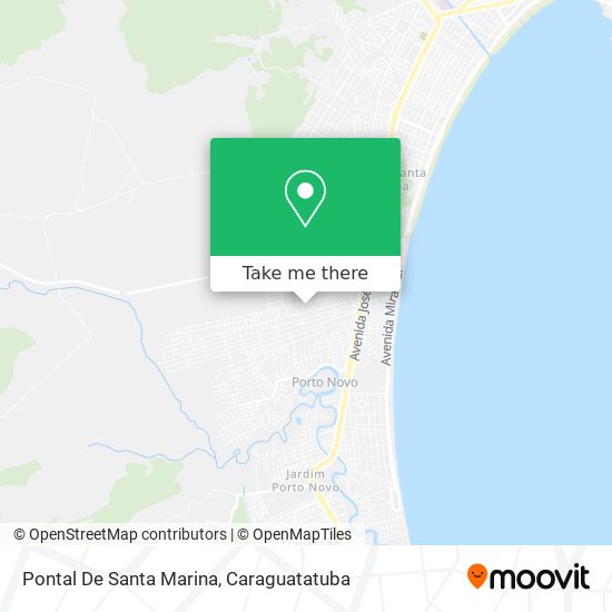 Pontal De Santa Marina map