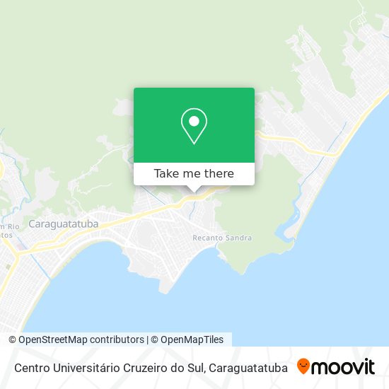 Centro Universitário Cruzeiro do Sul map