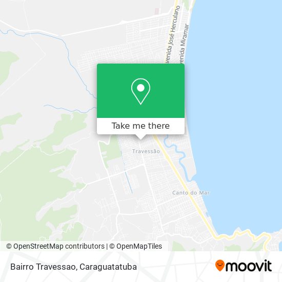 Bairro Travessao map