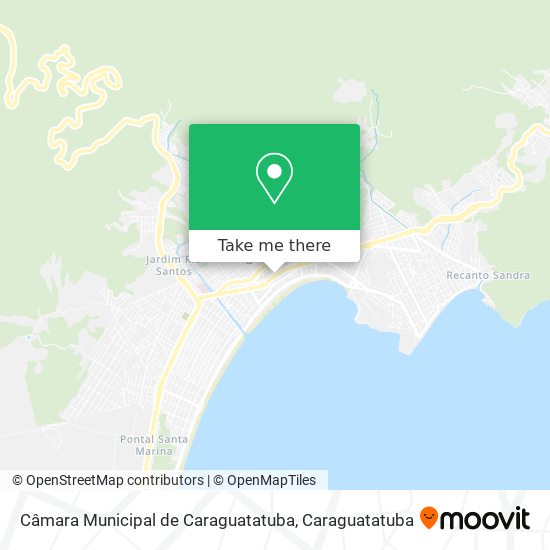 Câmara Municipal de Caraguatatuba map