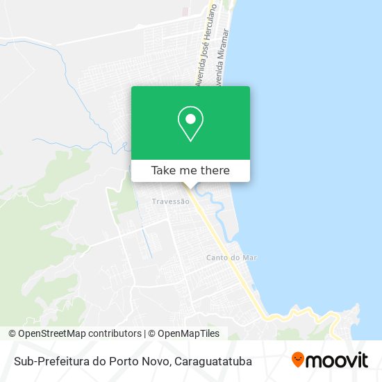 Sub-Prefeitura do Porto Novo map