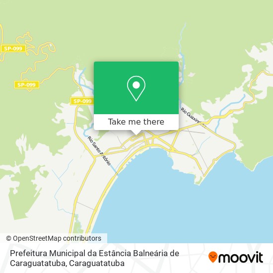 Prefeitura Municipal da Estância Balneária de Caraguatatuba map