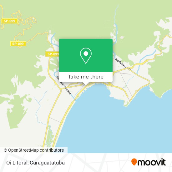 Mapa Oi Litoral