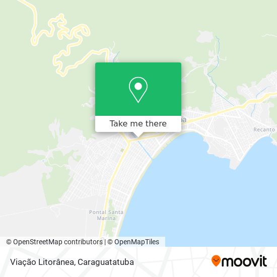 Viação Litorânea map