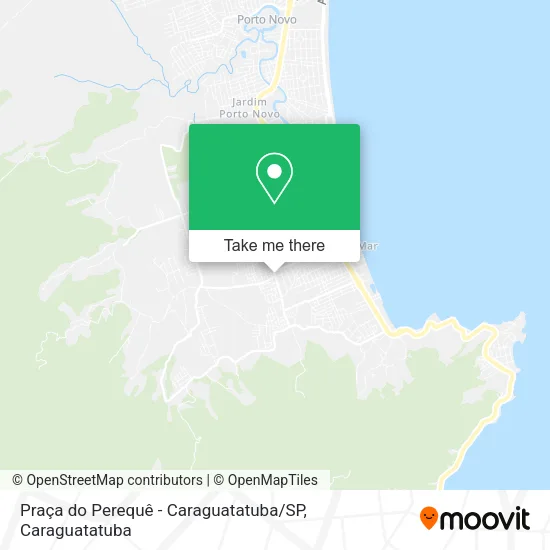 Praça do Perequê - Caraguatatuba / SP map