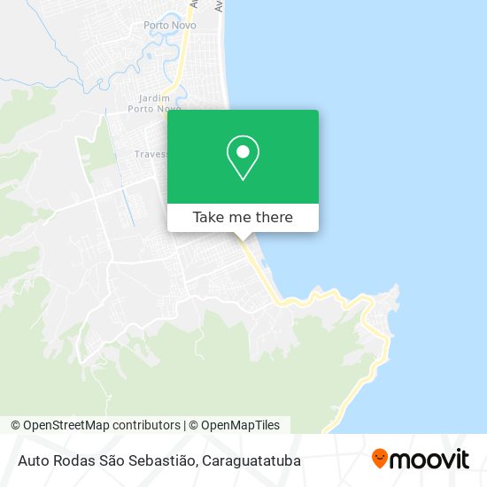 Auto Rodas São Sebastião map