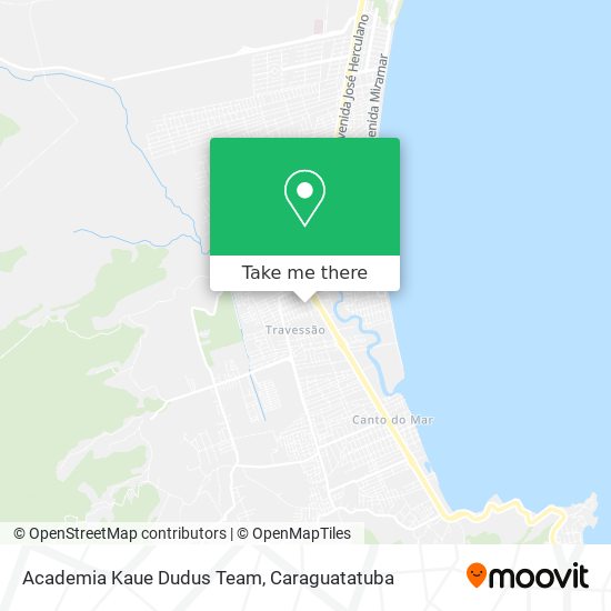 Mapa Academia Kaue Dudus Team