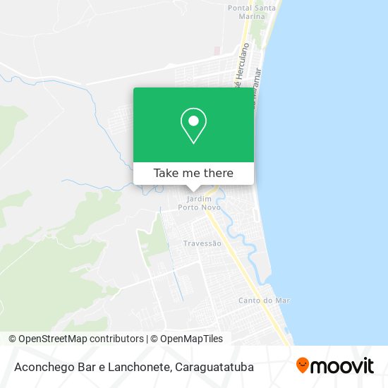 Aconchego Bar e Lanchonete map