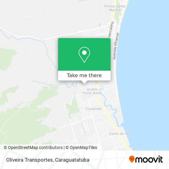 Mapa Oliveira Transportes