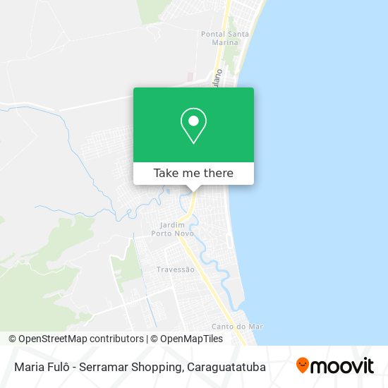 Maria Fulô - Serramar Shopping map