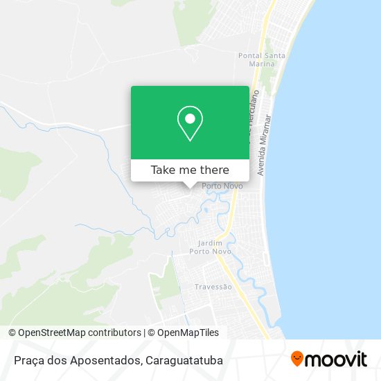 Praça dos Aposentados map